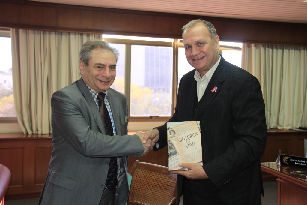 Intendente recibió al embajador ruso en Paraguay