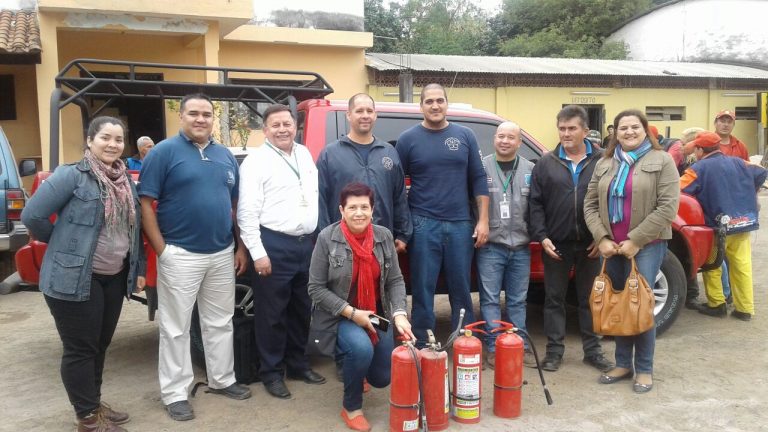 Funcionarios municipales fueron capacitados en prevención de incendios