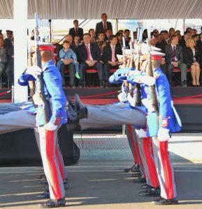 Se realizó el Desfile Militar en Homenaje a Asunción