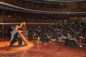 Inició el Décimo Festival Mundial del Arpa en el Teatro Municipal