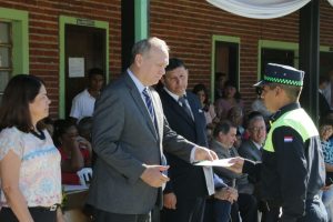 Intendente de Asunción entregó diplomas a 23 nuevos Policías Municipales de Tránsito