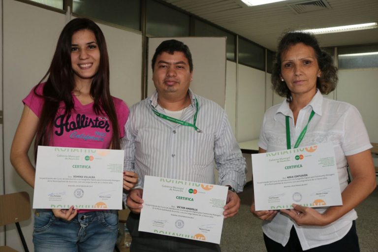 Concluyó exitosamente Curso de Fotografía Digital para Community Managers de la Municipalidad de Asunción