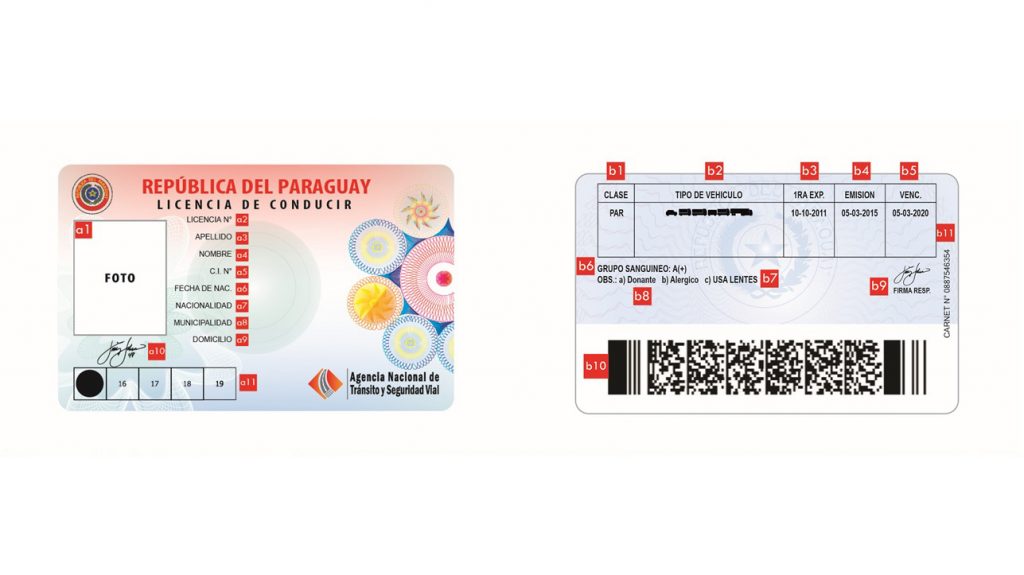 Licencia de Conducir Unica Paraguay Municipalidad de Asunción