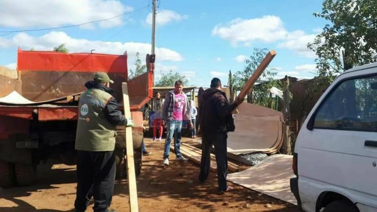 Río Paraguay se estaciona en 4,98 metros pero prosigue asistencia municipal a familias afectadas por la crecida
