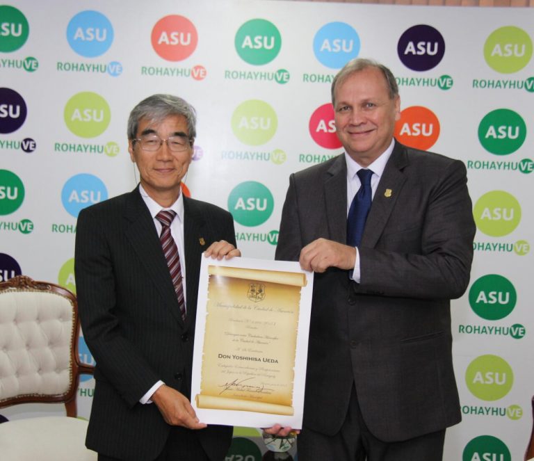 El embajador del Japón, Yoshihisa Ueda, fue declarado Ciudadano Honorifico de Asunción