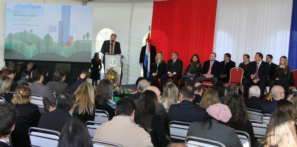 Intendente participó del lanzamiento del proyecto “Asunción, Ciudad Verde de las Américas- Vías a la sustentabilidad”