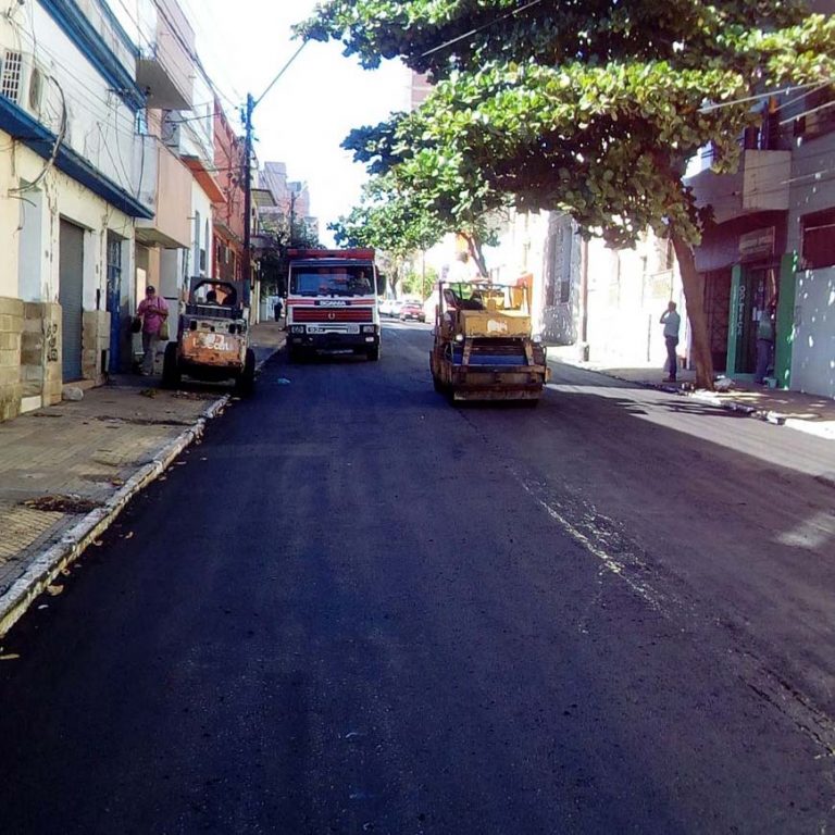 Las calles Presidente Franco y Eligio Ayala ya se encuentran habilitadas al tránsito automotor