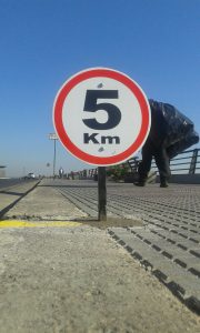 La Costanera ya tiene demarcación de kilometraje para facilitar la realización de maratones