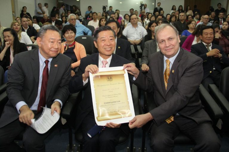 Auditor General de Taiwán fue declarado visitante ilustre de la ciudad de Asunción