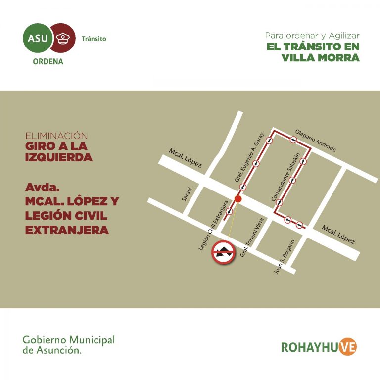Inicia plan de mejoramiento del tránsito en la Avenida Mariscal López