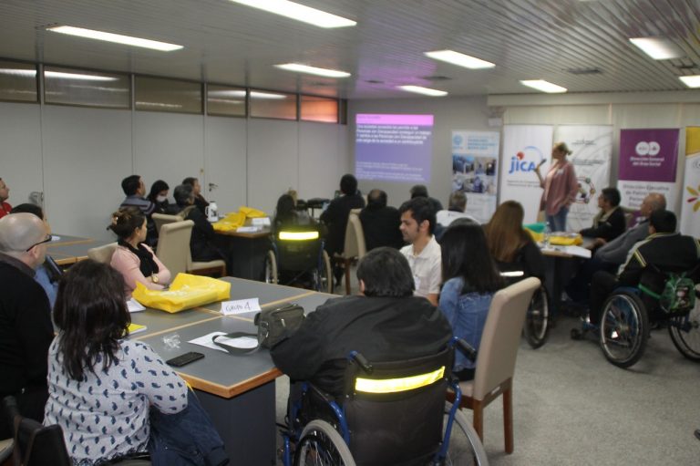 Continúa formación de primeros fiscalizadores  de accesibilidad al medio físico para personas con discapacidad