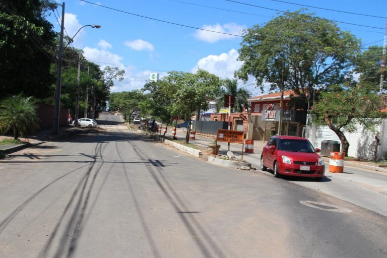 Municipalidad de Asunción va terminando obras en avenida Santísima Trinidad