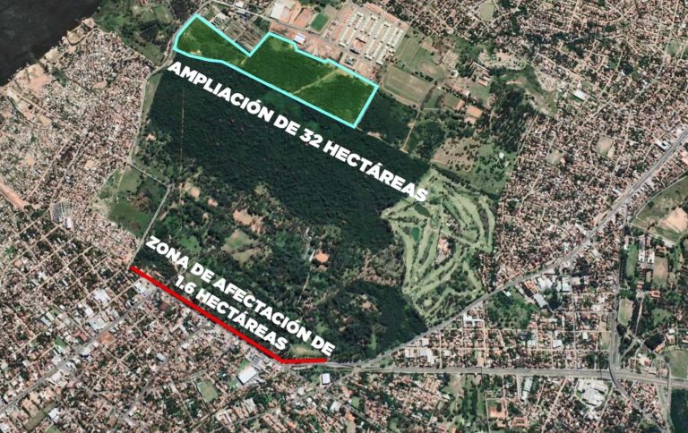 Municipalidad de Asunción recibe 32 hectáreas y el Jardín Botánico crece