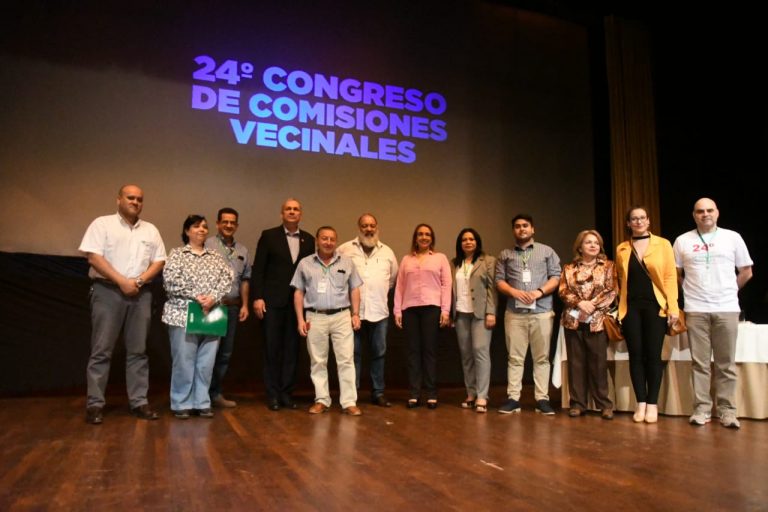 Fiesta del vecinalismo en el 24º Congreso de Comisiones Vecinales en el CPJ