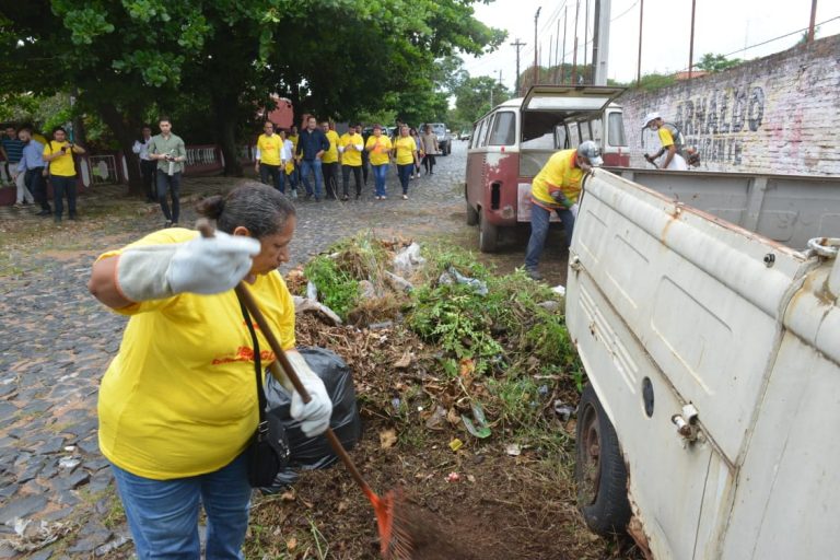 Municipalidad de Asunción articula vigorosa campaña contra el dengue con apoyo de entidades gubernamentales y vecinales