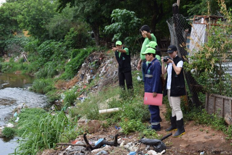 Dirección general de gestión ambiental realizó monitoreo ambiental en áreas aledañas al Cerro Lambaré