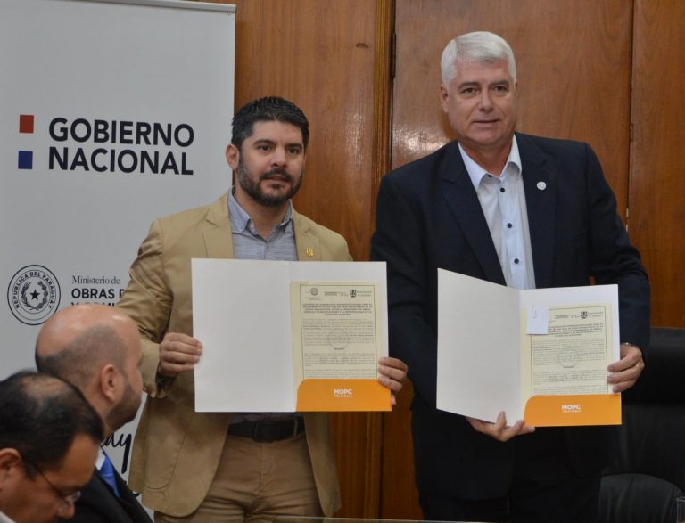 Municipalidad de Asunción y MOPC acordaron trabajar coordinadamente para el mejoramiento de importantes arterias capitalinas