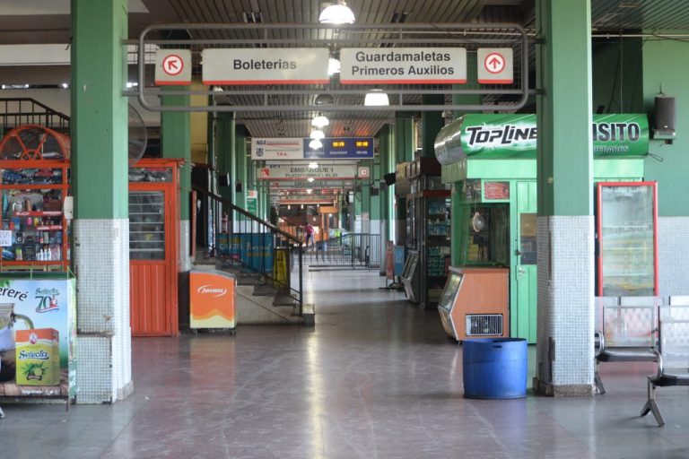 Cierre Temporal de la Terminal de Ómnibus de Asunción se extendió hasta el 26 de abril