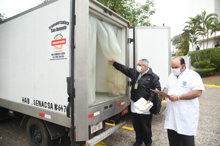 Inspección Higiénico Sanitaria de vehículos transportadores de carne realizó la Municipalidad de Asunción