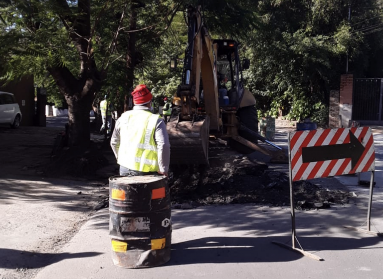 Continúan trabajos de remoción de asfaltado en Chaco Boreal y Cecilio Ávila para la colocación de pavimento de hormigón hidráulico
