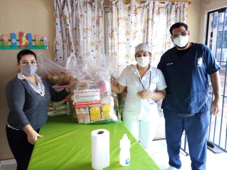 Municipalidad inició quinta entrega de kits de alimentos no perecederos en tres escuelas beneficiadas con fondos del FONACIDE