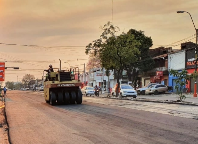 Trabajos en horario nocturno y de madrugada siguen en la avenida Eusebio Ayala en el marco de su mejoramiento vial