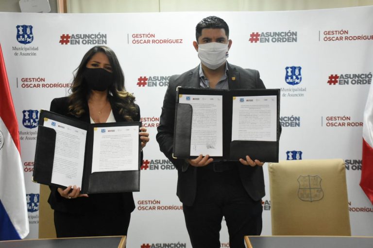 La Municipalidad de Asunción y el Ministerio de Justicia firmaron un convenio marco de cooperación