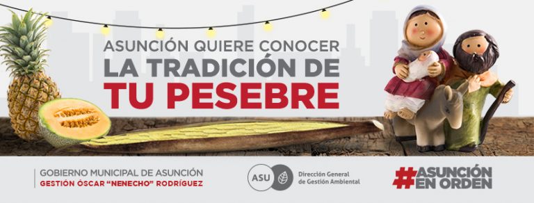Municipalidad organiza campaña para promover los pesebres tradicionales en Asunción