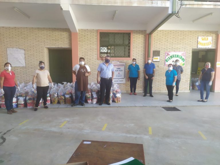 Se inició segunda tanda del año de entrega de kits de alimentos en tres instituciones educativas a través de fondos del FONACIDE
