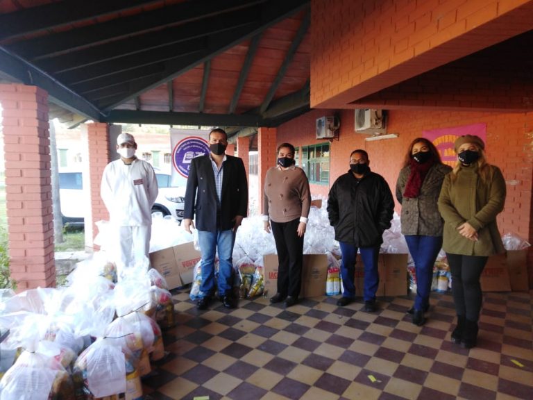 Tercera tanda de entrega de kits de alimentos se realizó este mes de mayo en ocho instituciones educativas a través de fondos del FONACIDE