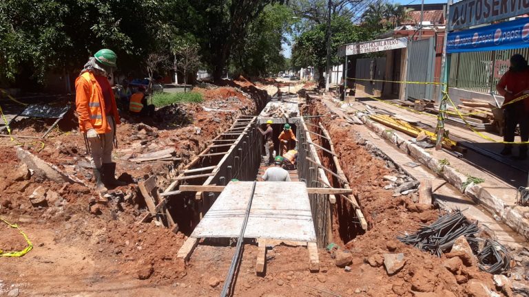 Muy pronto la Municipalidad de Asunción tendrá en obras el proyecto de desagüe pluvial de Rocío Cabriza