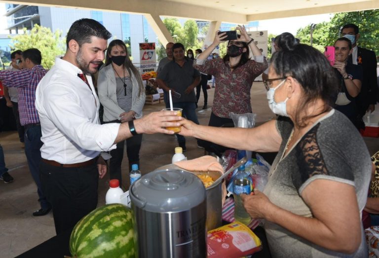 Ciclo de Ferias Ñamopu’a Mipymes se inició en el Centro Comunitario de Loma San Jerónimo