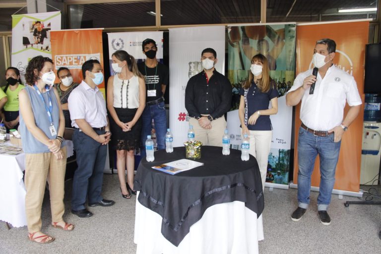 Intendente Rodríguez participó de la Feria de Emprendedores Inclusiva que se realizó en la explanada de la Municipalidad de Asunción