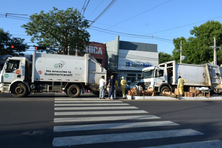 De la jornada del Operativo Reyes se recolectaron 13.780 kilos de basuras en la avenida Eusebio Ayala