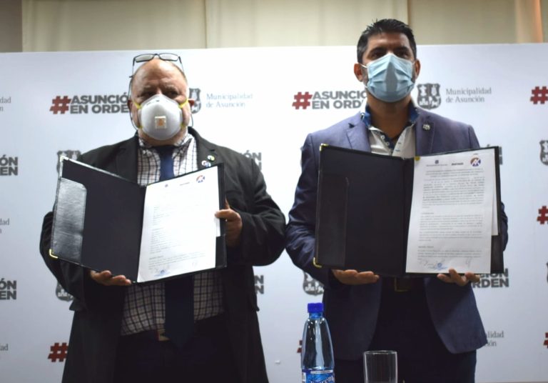 Importante convenio de cooperación fue firmado entre la Municipalidad de Asunción y la AVPIP en el campo de los evaluadores de Ingeniería
