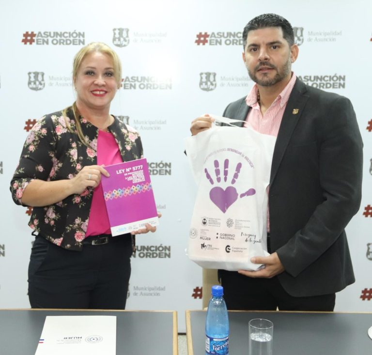 Municipalidad de Asunción y Ministerio de la Mujer suscribieron convenio de cooperación