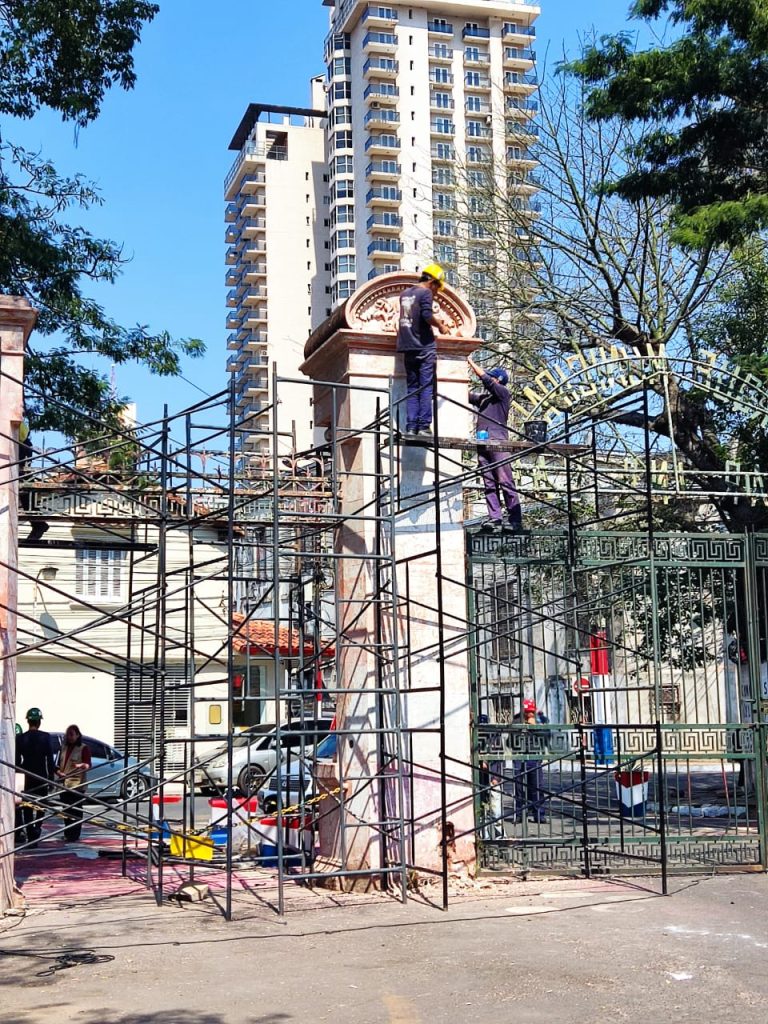 Se intensifican trabajos de mejoramiento en el Parque Bernardino Caballero