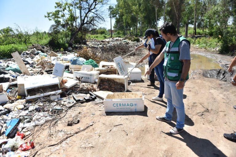 Dirección General de Gestión Ambiental de Asunción realiza controles en zona de la Costanera para evitar la formación de vertederos clandestinos
