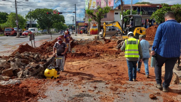 Proyectos de Mejoramiento Vial de importantes avenidas son prioritarios para mejorar el tráfico en Asunción