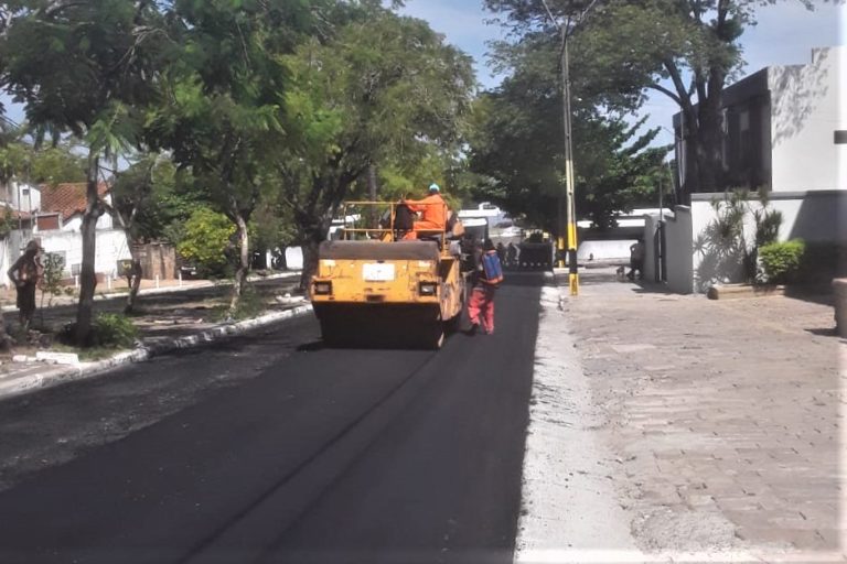 Avanzan las obras de mejoramiento vial en la avenida Carlos Antonio López