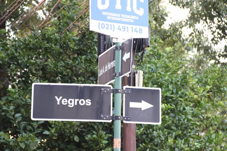 Una calle céntrica lleva el nombre en honor a un prócer de la Independencia de 1811, Fulgencio Yegros