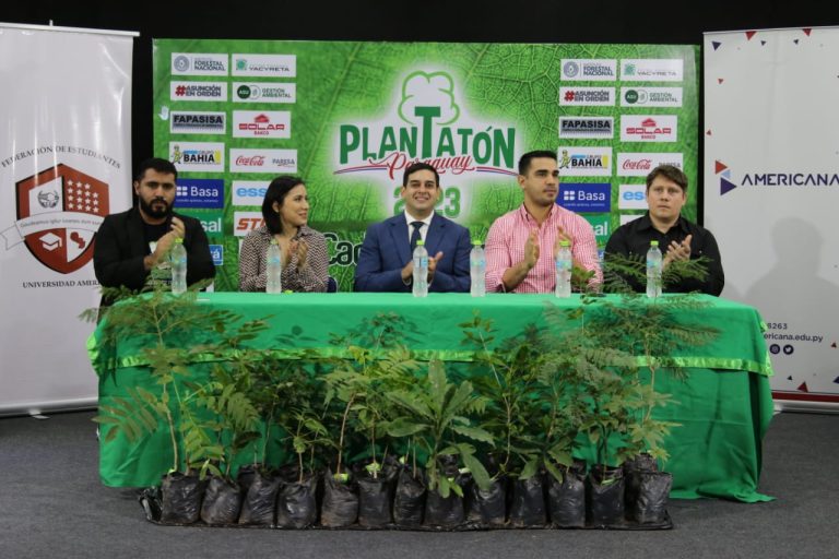 Plantatón 2023 pretende sumar 5.000 árboles más a la ciudad de Asunción
