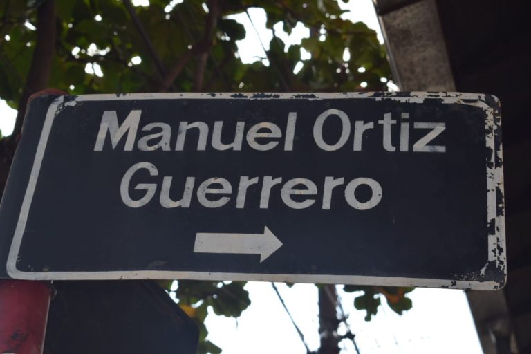 Manuel Ortiz Guerrero, calle que la ciudad de Asunción ha nominado con gran afecto