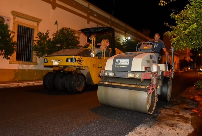 Diariamente Vialidad pone todo su esfuerzo en el mejoramiento de calles y avenidas de la capital