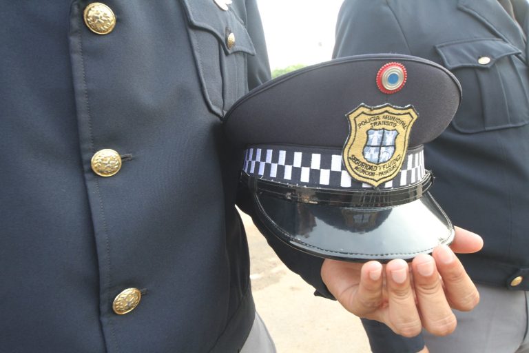 Policía Municipal de Tránsito realizó un acto conmemorativo por su 58° Aniversario en su cuartel central de Campo Grande