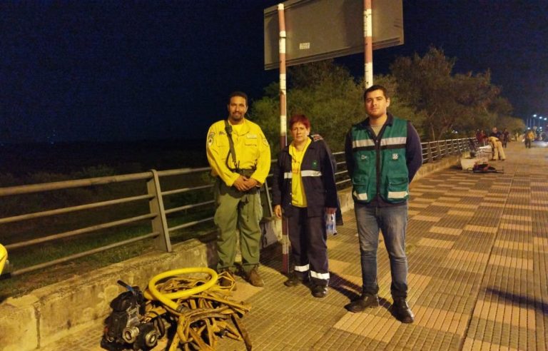 Municipalidad de Asunción en conjunto con ciudadanía organizada, logró controlar incendio en Reserva Ecológica Banco San Miguel y Bahía de Asunción