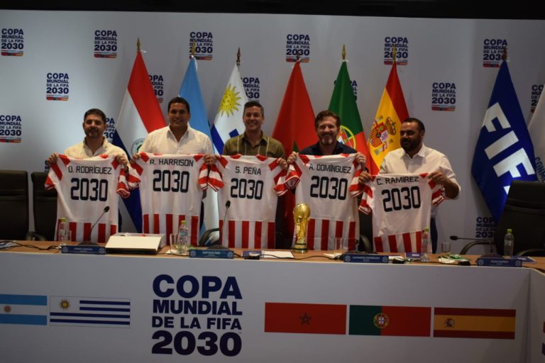 Intendente Rodríguez participó de una reunión interinstitucional para coordinar detalles del Mundial de Fútbol 2030