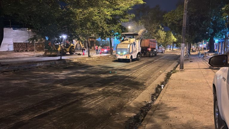 En la avenida Fernando de la Mora van completando obras en varios tramos del proyecto