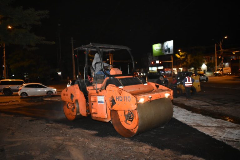 El mejoramiento vial de la avenida Fernando de la Mora está concluido