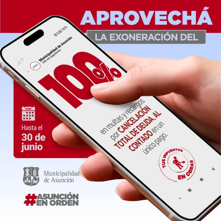 Contribuyentes morosos pueden aprovechar el período de exoneración de multas y recargos por mora, pagando al contado los tributos municipales atrasados